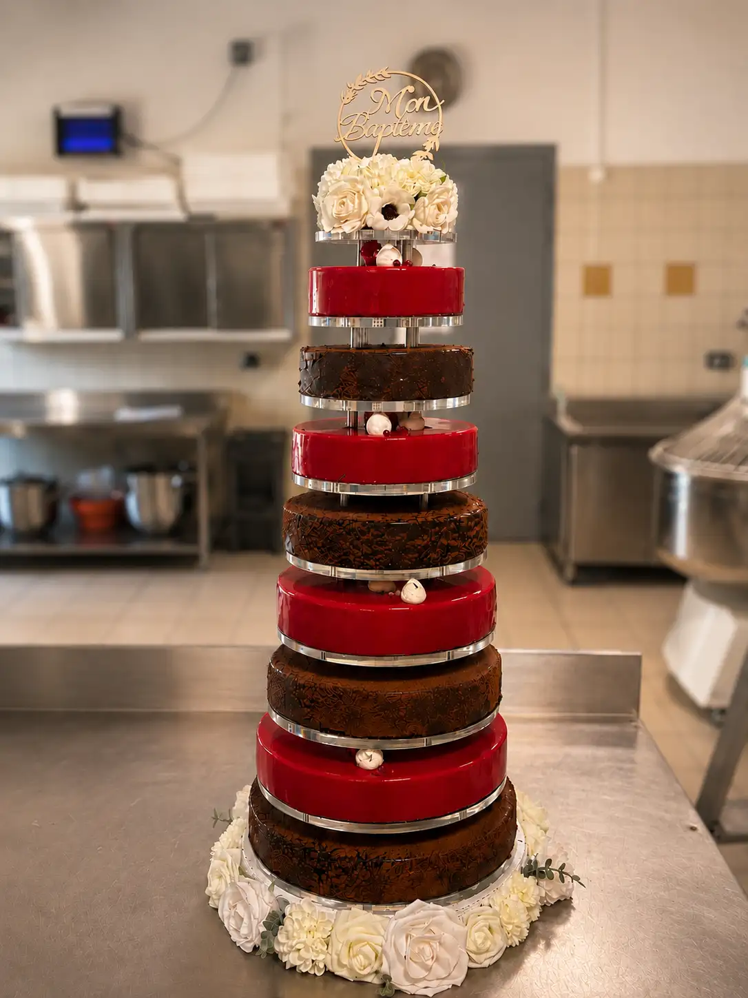 Pyramide d'entremets - La Boite Bleu